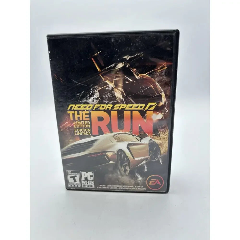 Need for Speed: The Run Limited Edition ( PC DVD-ROM, 2011) 2 Discs VG Condition